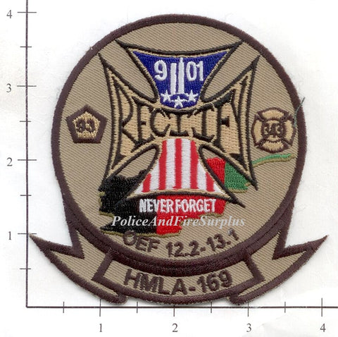 California - HMLA Marine Light Helicopter Squadron 169 Patch