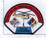 California - Los Angeles Fire Dept Special Operations Fire Patch