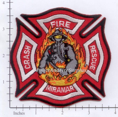 California - Miramar Crash Fire Rescue Fire Dept Patch