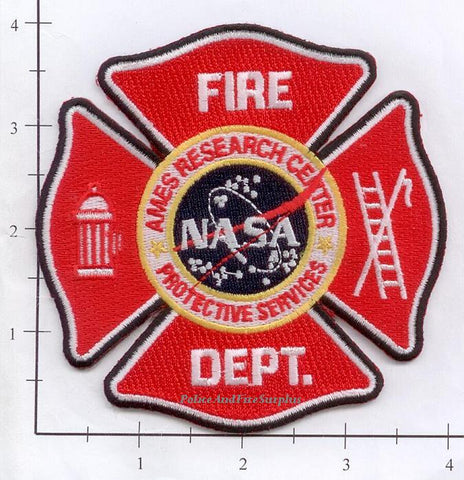 California - NASA Ames Research Center Protective Services Fire Dept Patch v1