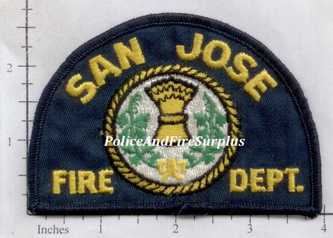 California - San Jose Fire Dept Patch v3