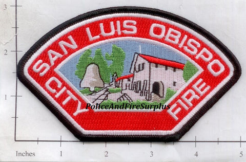 California - San Luis Obispo City Fire Dept Patch