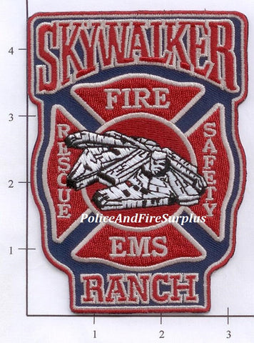 California - Skywalker Ranch Fire Dept Patch v1