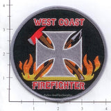 California - West Coast Firefighter Patch
