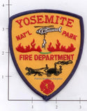 California - Yosemite National Forest Fire Patch