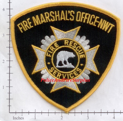Canada - Northwest Territories Fire Rescue Services Fire Marshal's Office Patch