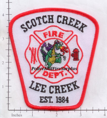 Canada - Scotch Creek Lee Creek Fire Dept