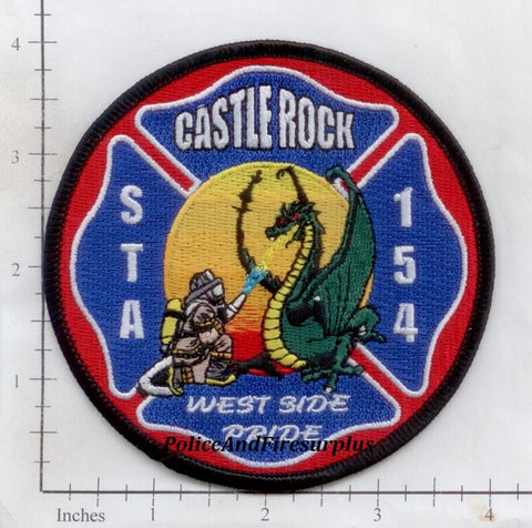 Colorado - Castle Rock Station 154 Fire Dept Patch