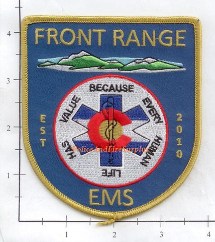 Colorado - Front Range EMS Patch