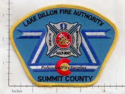 Colorado - Lake Dillon Fire Authority Patch