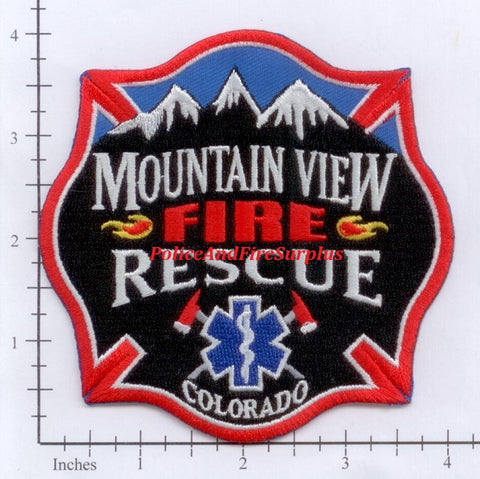 Colorado - Mountain View Fire Rescue Patch