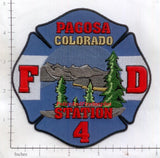 Colorado - Pagosa Station 4 Fire Dept Patch