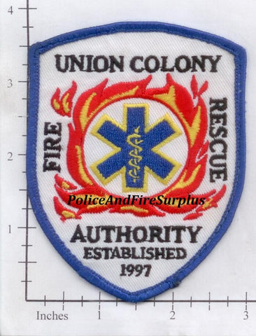 Colorado - Union Colony Fire Rescue Patch
