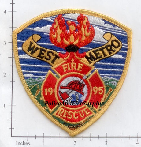 Colorado - West Metro Fire Rescue Patch