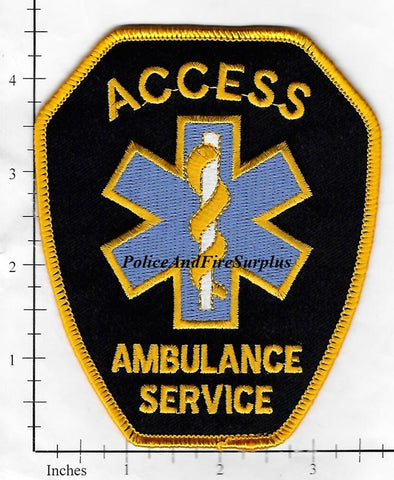 Connecticut - Access Ambulance Service Patch