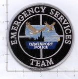 Connecticut - Davenport Emergency Services Team Police Dept Patch v1