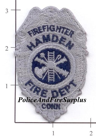 Connecticut - Hamden Fire Dept Firefighter Patch