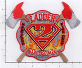 Connecticut - Hartford Ladder  2 Fire Dept Patch