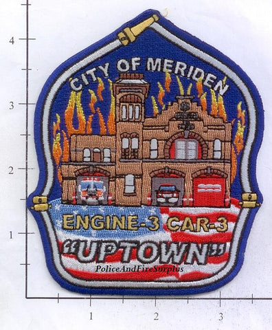 Connecticut - Meriden Engine 3 Car 3 Fire Dept Patch v1