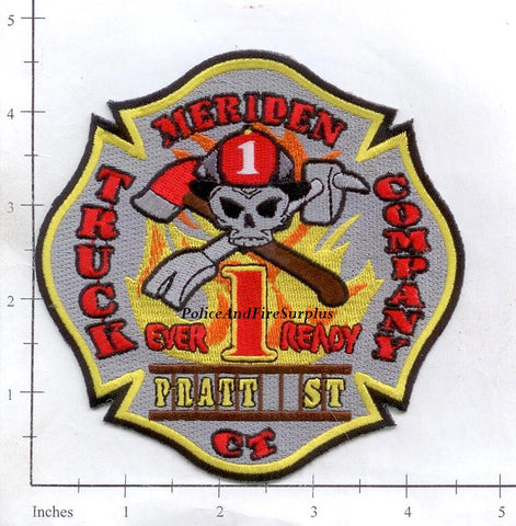 Connecticut - Meriden Truck 1 Fire Dept Patch