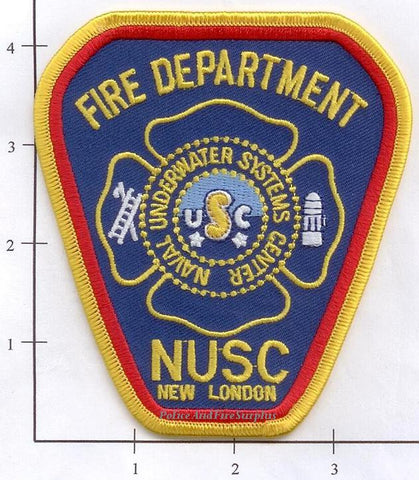 Connecticut - New London Naval Underwater Systems Center Fire Dept Patch