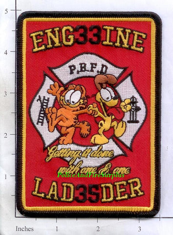 Connecticut - Poquonnock Bridge Engine33 Ladder 35 Fire Dept Patch