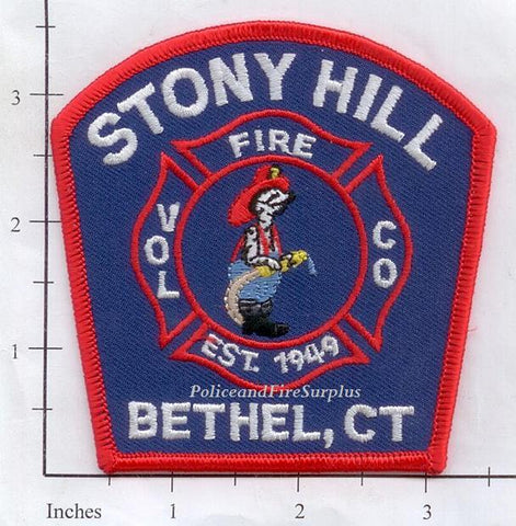 Connecticut - Stony Hill Voluntary Fire Company Fire Dept Patch
