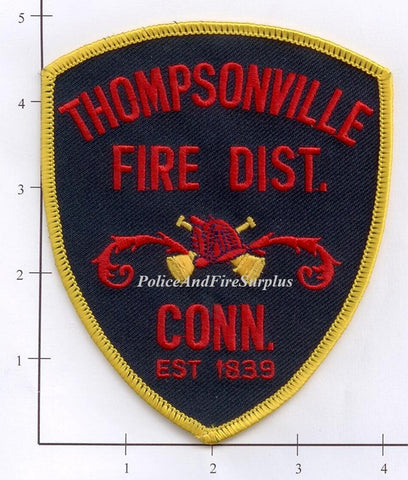 Connecticut - Thompsonville Fire District Patch