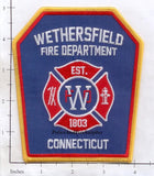 Connecticut - Wethersfield Fire Dept Patch