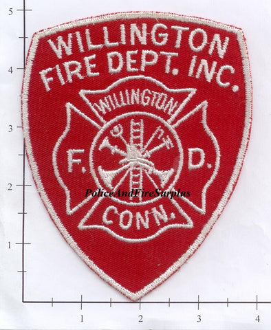 Connecticut - Willington Fire Dept Patch
