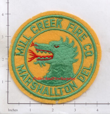 Delaware - Marshallton Mill Creek Fire Company Patch