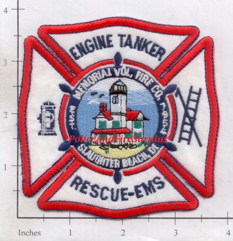 Delaware - Slaughter House Beach Memorial Volunteer Fire Company Patch