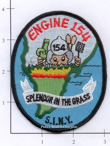 New York City Engine 154 Fire Patch v2