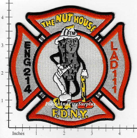 New York City Engine 214 Ladder 111 Fire Dept Patch v29