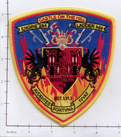 New York City Engine 284 Ladder 149 Fire Patch v14