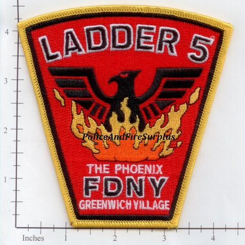 New York City Ladder   5 Fire Patch v12