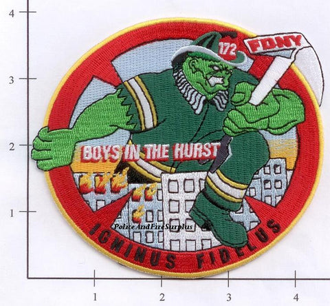 New York City Ladder 172 Fire Patch v4