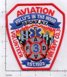New York City - Aviation Volunteer Fire Dept Co 3 Patch v5
