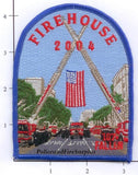 Firehouse Magazine Fire Dept Patch - 2004