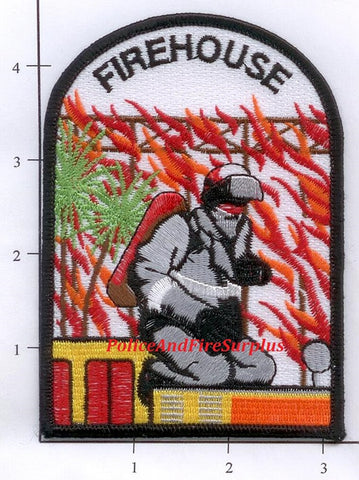 Firehouse Magazine Fire Dept Patch