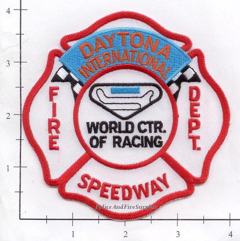 Florida - Daytona International Speedway Fire Dept Patch v3