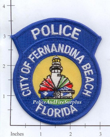 Florida - Fernandina Beach Police Dept Patch