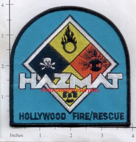 Florida - Hollywood Haz Mat Fire & Rescue Patch