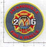 Florida - Jacksonville Station 26 Fire Dept Patch v2