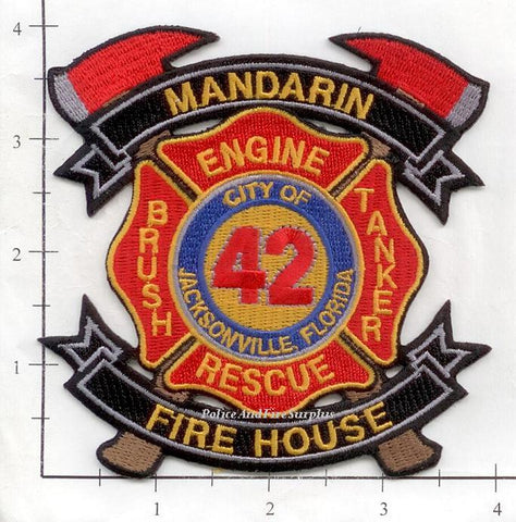 Florida - Jacksonville Station 42 Fire Dept Patch