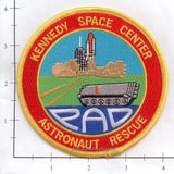 Florida - John F Kennedy Space Center Astronaut Rescue Fire Dept Patch v2
