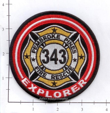 Florida - Pembroke Pines Fire Rescue Explorer 343 Patch