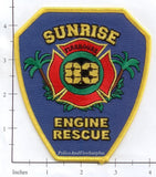 Florida - Sunrise Station 83 Fire Dept Patch