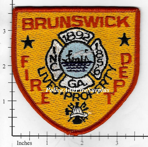 Georgia - Brunswick Fire Dept Patch