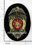 Georgia - Clayton County Fire Dept Fire Patch v3
